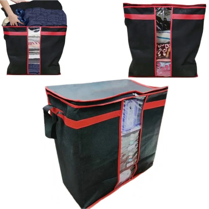 Extra Large Capacity Black Storage Bag (75gsm) - FlyingCart.pk