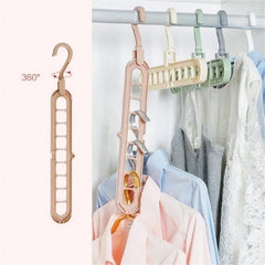 Magic Hangers 9 Holes Organizer Hangers For Clothes