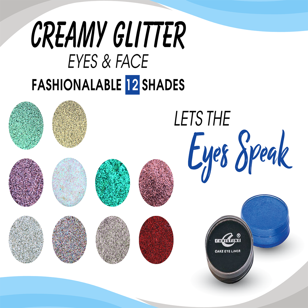 Christine Creamy Glitter – Shade 10 - FlyingCart.pk