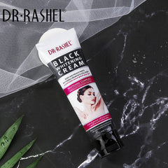 Dr.Rashel Black Whitening Cream With Collagen For Body And Private Parts For Girls & Women - 100ml - FlyingCart.pk