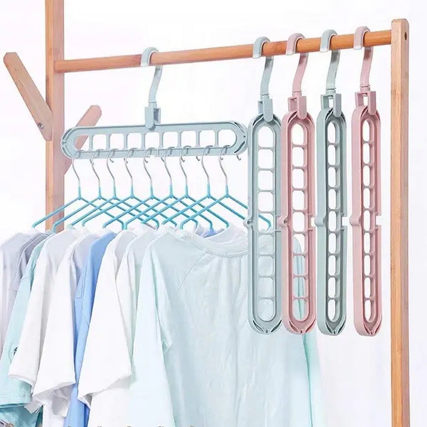 Magic Hangers 9 Holes Organizer Hangers For Clothes
