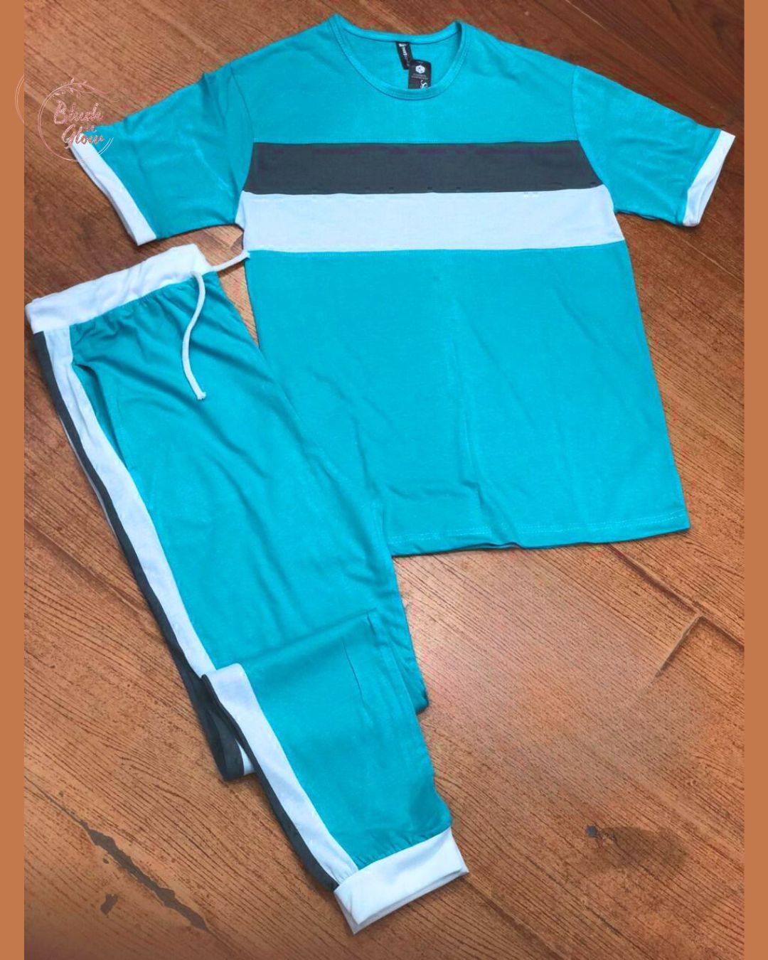 Track Suit Three Panel Gym Wear For ladies