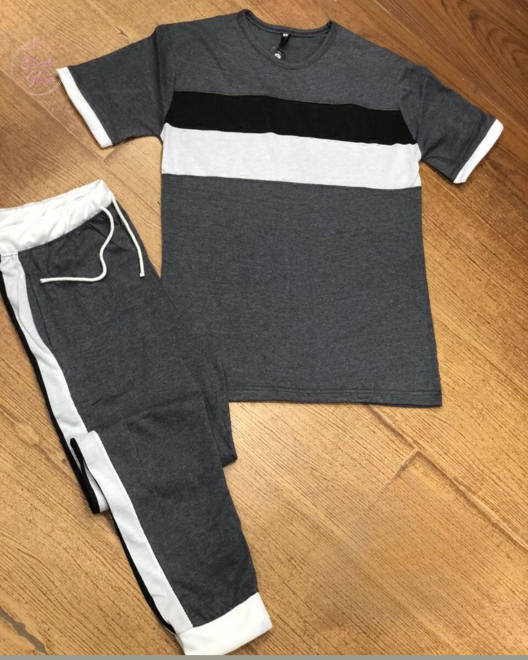 Track Suit Three Panel Gym Wear For ladies