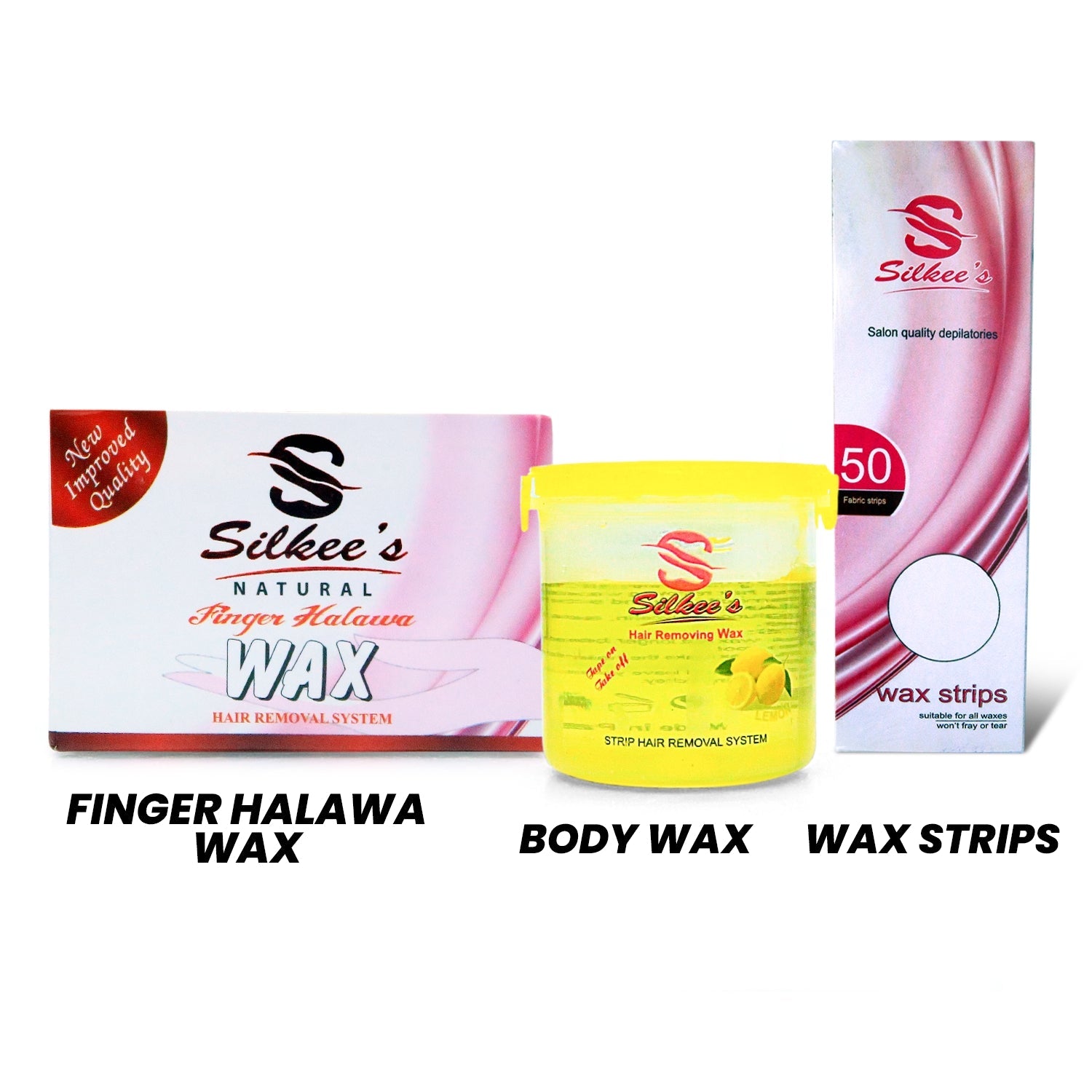 Natural Finger Halawa & Lemon Body Wax (175GM) With Wax Strips