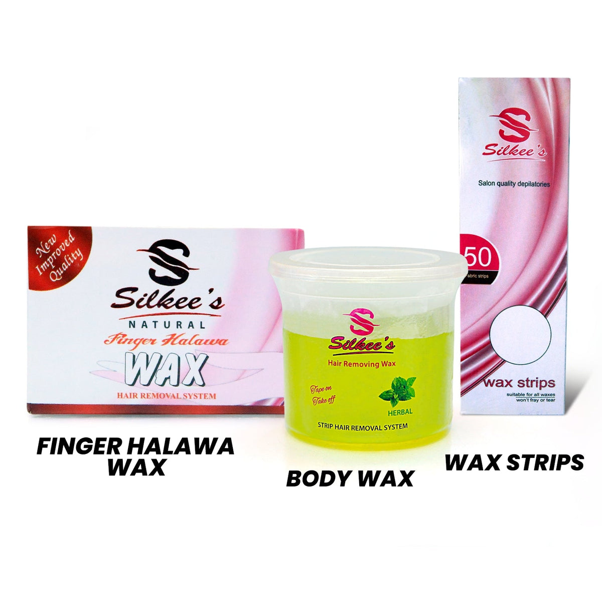 Natural Finger Halawa & Lemon Body Wax (275GM) With Wax Strips