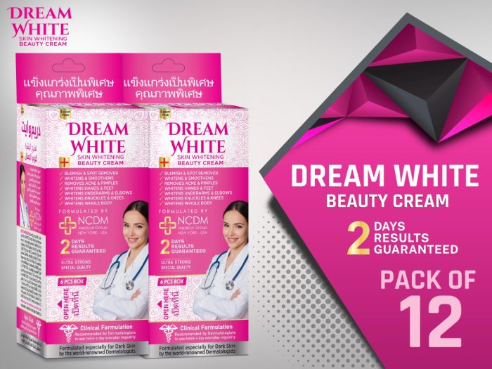 Dream White Skin Whitening Beauty Cream Pack Of 12