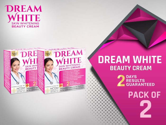 Dream White Skin Whitening Beauty Cream Pack Of 2