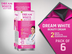 Dream White Skin Whitening Beauty Cream Pack Of 6