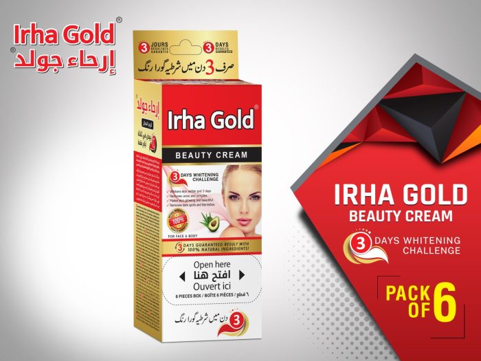 Irha Gold Beauty Cream Pack Of 6