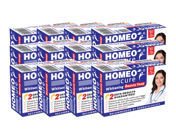 Homeo Cure Whitening Beauty Soap Pack Of 12