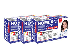 Homeo Cure Whitening Beauty Soap Pack Of 3