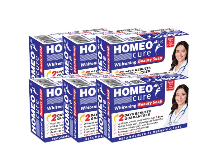 Homeo Cure Whitening Beauty Soap Pack Of 6