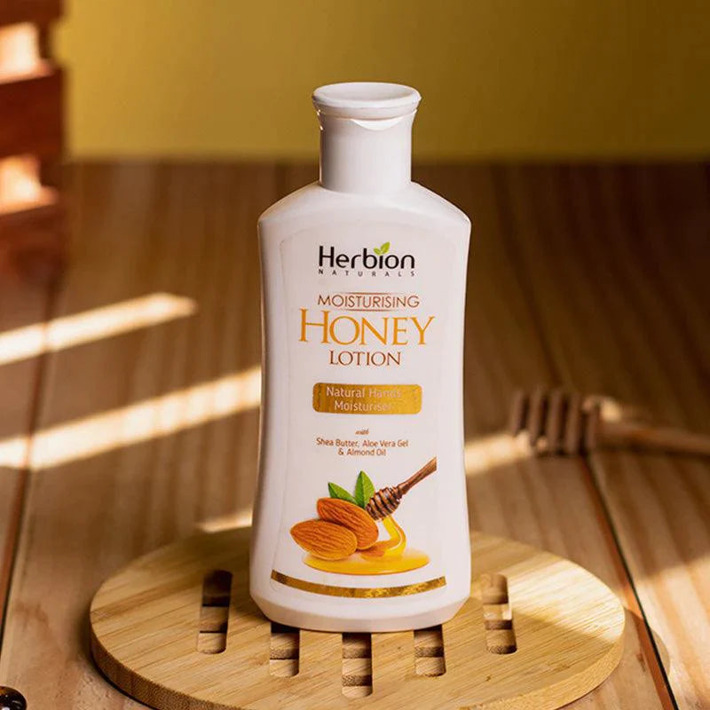 Herbion Moisturizing Honey Lotion  Natural Skin Moisturizer